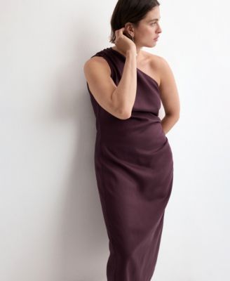 Women's Side Slit Asymmetrical Dress