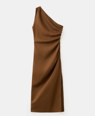 Women's Side Slit Asymmetrical Dress