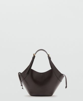 Women's Double-Handle Buckles Handbag