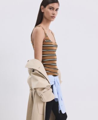 Women's Striped Knit Top