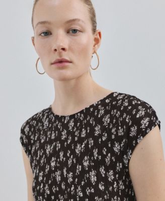 Women's Floral-Print Midi-Dress