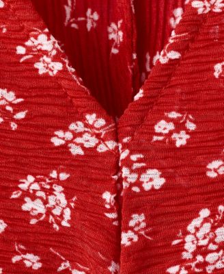 Women's Printed Midi-Dress