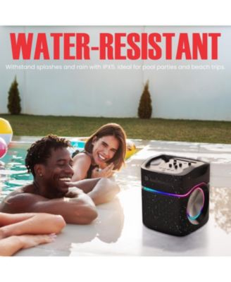 2.1 Party Speaker, 160W, Subwoofer, RGB Lights, Bluetooth 5.3, Dual Mics, Portable with Ultra Bass Boost