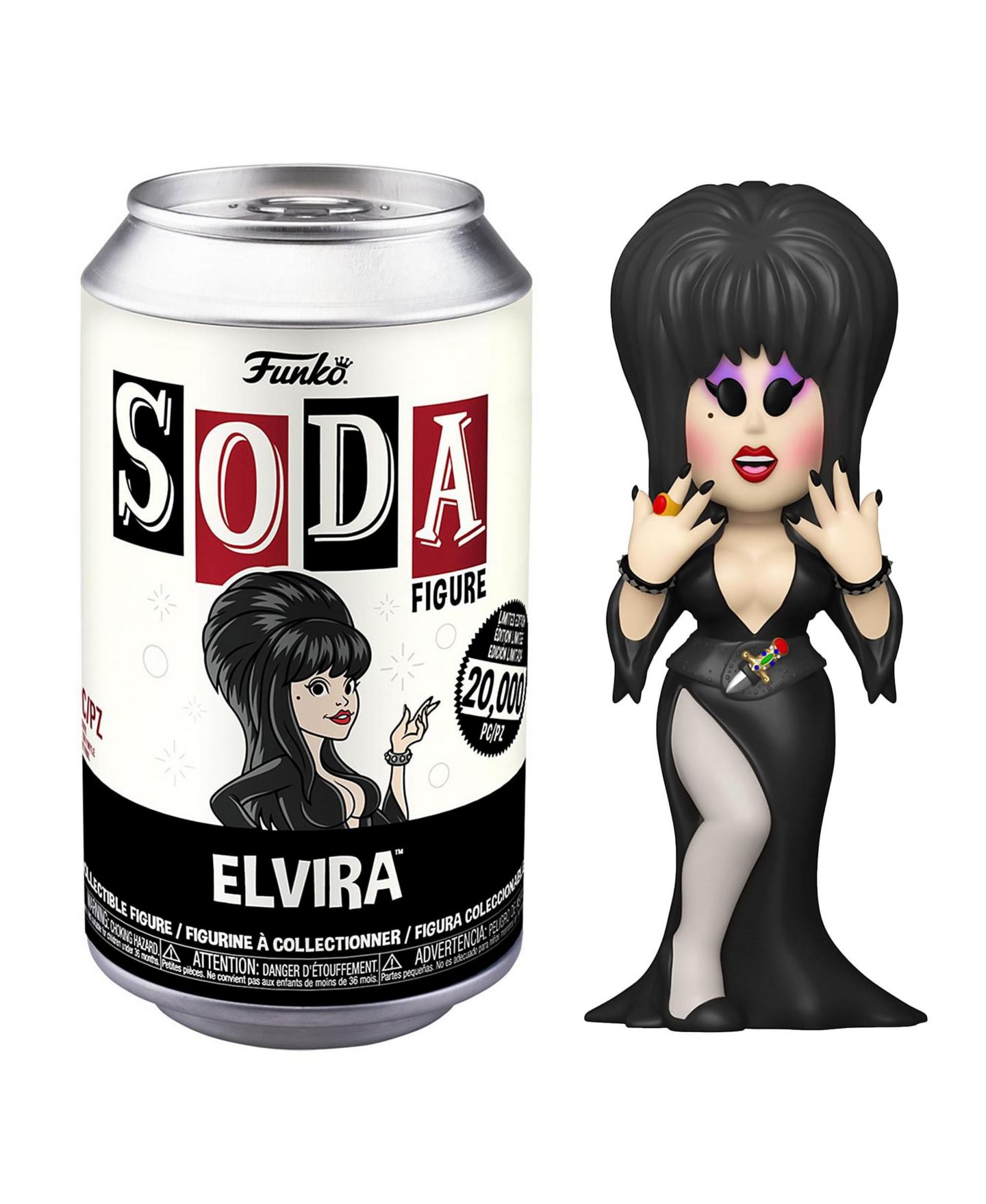 Детская фигурка Funko Elvira Vinyl Soda Figure — фото 1