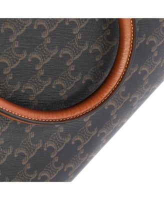 Horizontal Cabas Tote Triomphe Coated Canvas