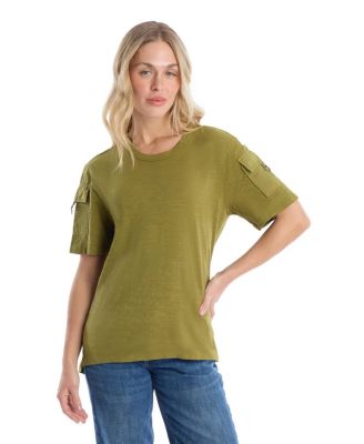 Women's Round Neck Hi-Lo Tee