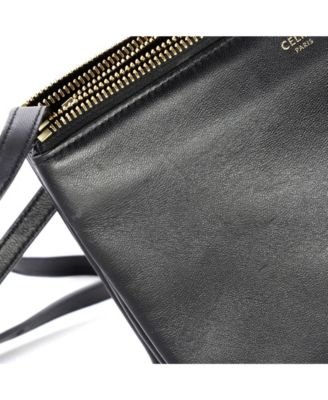 Small Trio Crossbody Bag Leather