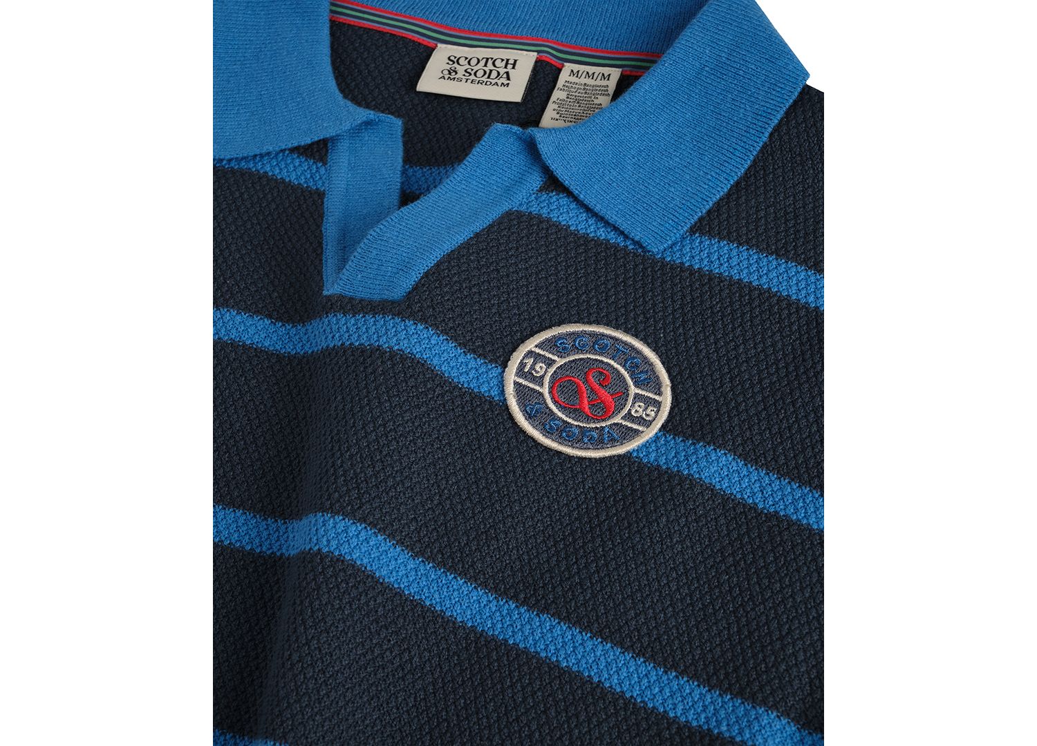 Boys' 8-16 Striped Short-Sleeve Polo Shirt