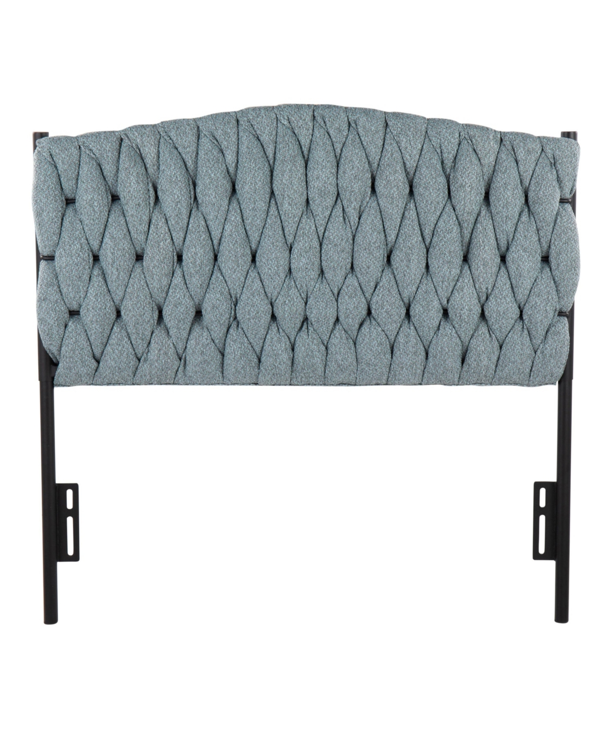 Flynama Fabric Twin Headboard with Button Tufting Adjustable Height 41 to 53 inch