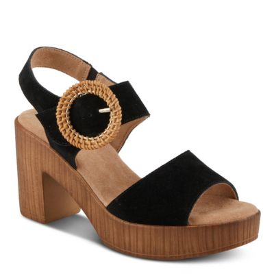 Gamona Women's Ankle Strap with Buckle Closure