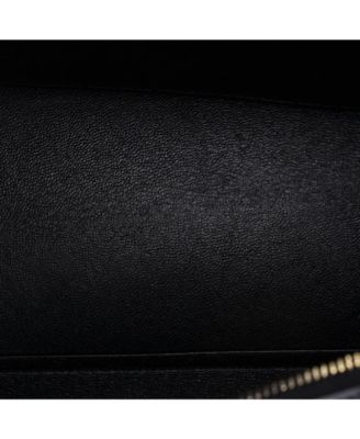 Small Tricolor Trapeze Bag Leather