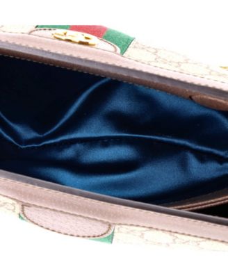 Small Ophidia Chain Shoulder Bag GG Coated Canvas