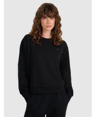 Women's Pullover Basic Sweatshirt Without Hood