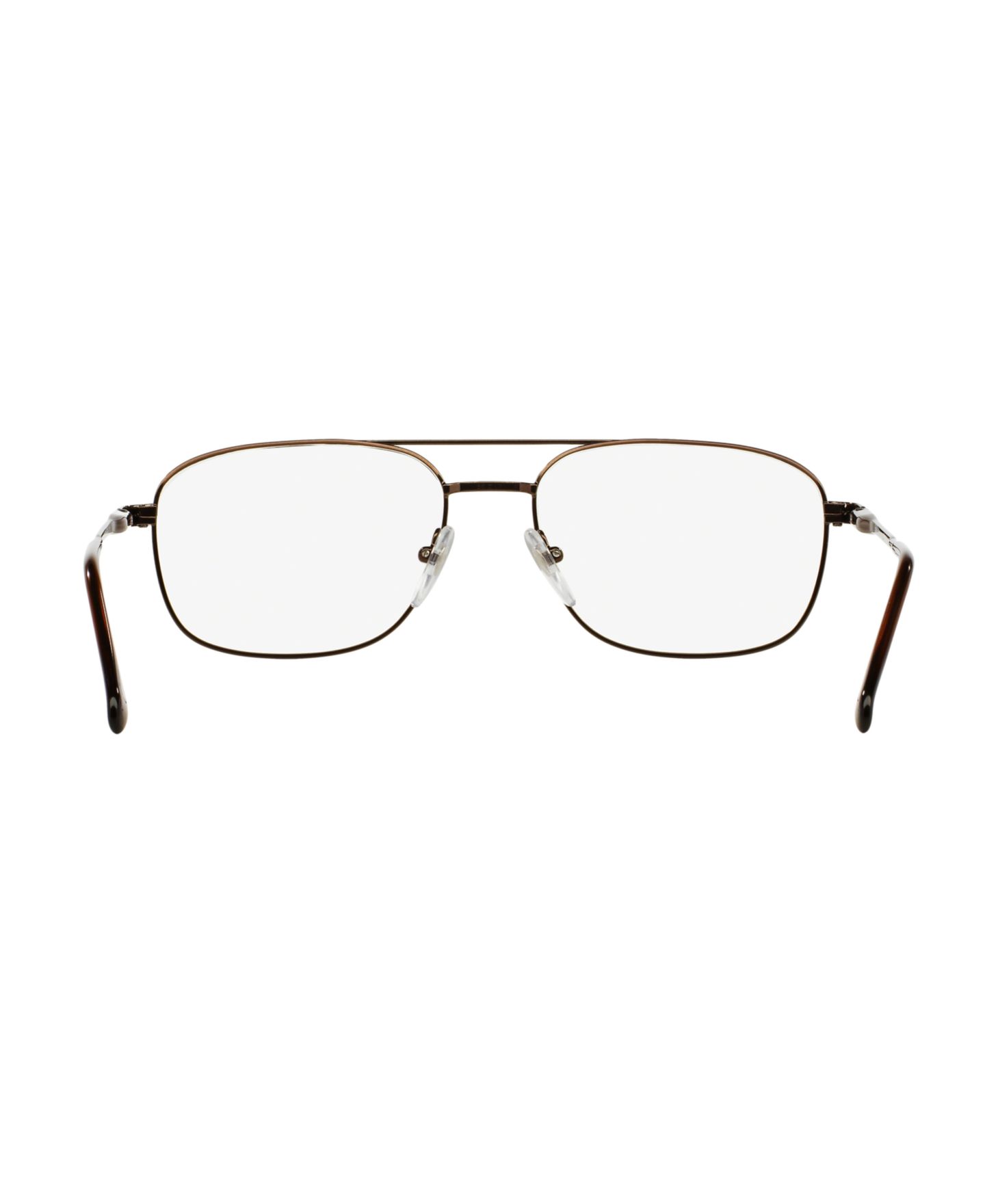 Мужские очки Sferoflex Man Square Metal SF2152 Eyeglasses, цвет: Тёмный коричневый — фото 2