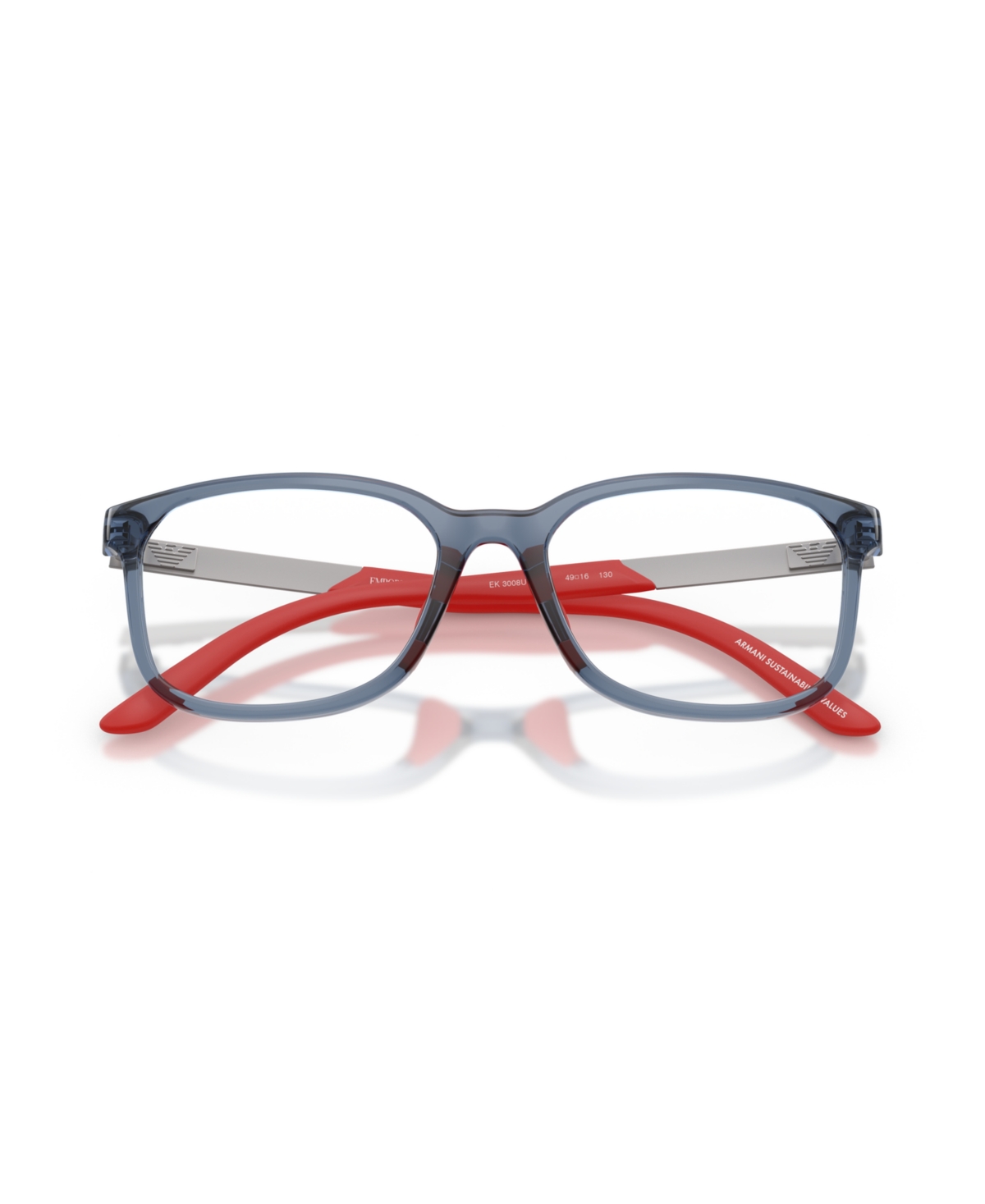 Emporio Armani Kids Men's Square Eyeglasses