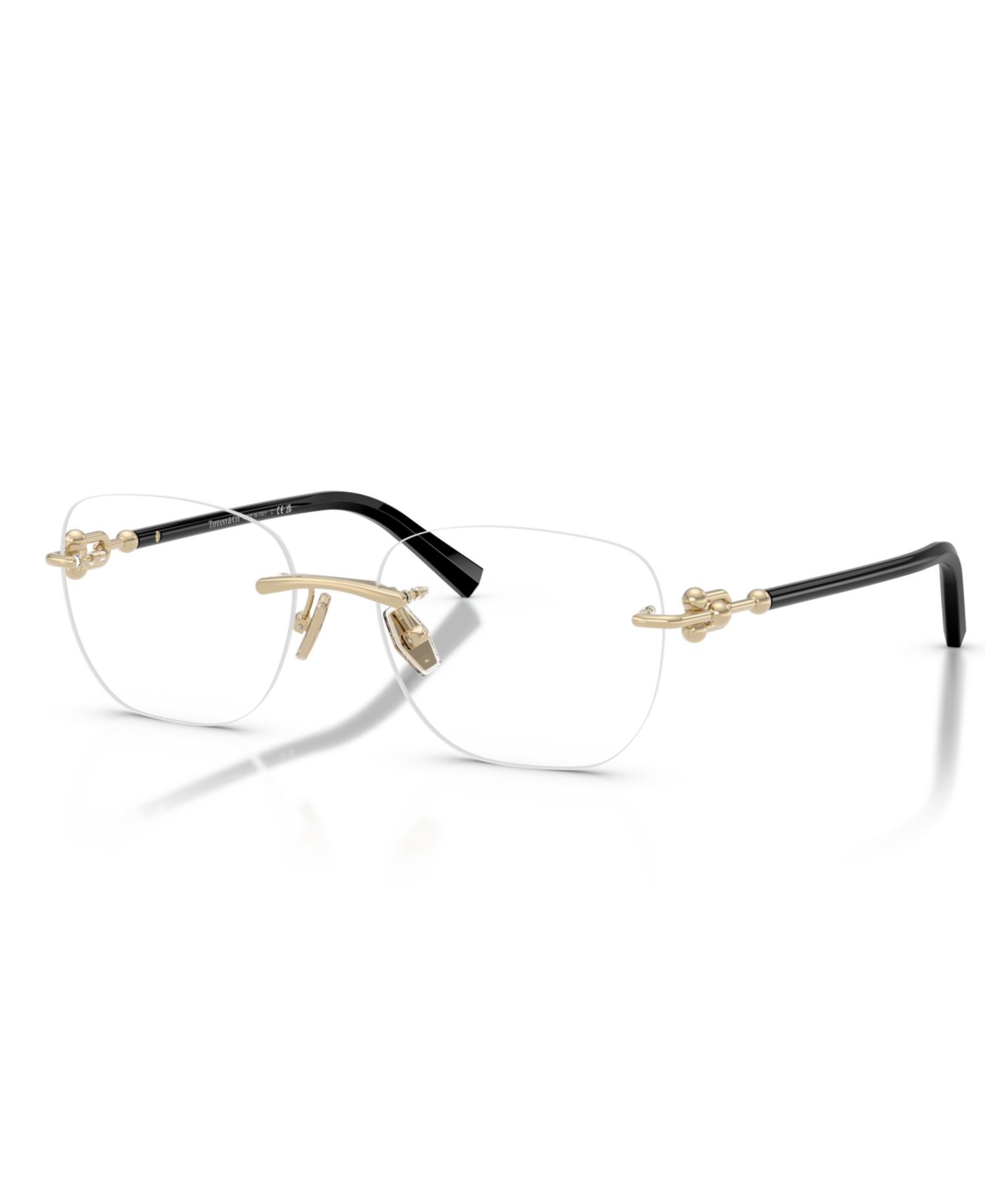 Unisex Square Metal TF1170D Eyeglasses