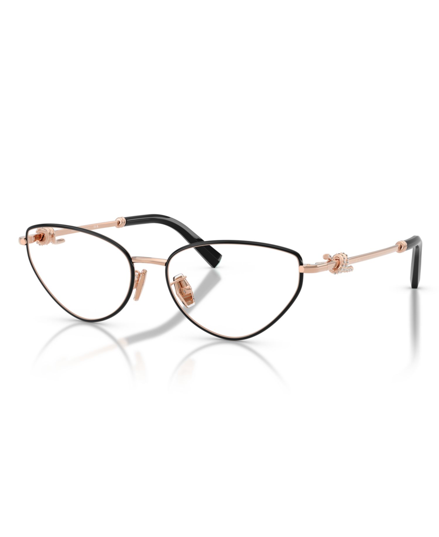 Woman Cat Eye Metal TF1172B Eyeglasses