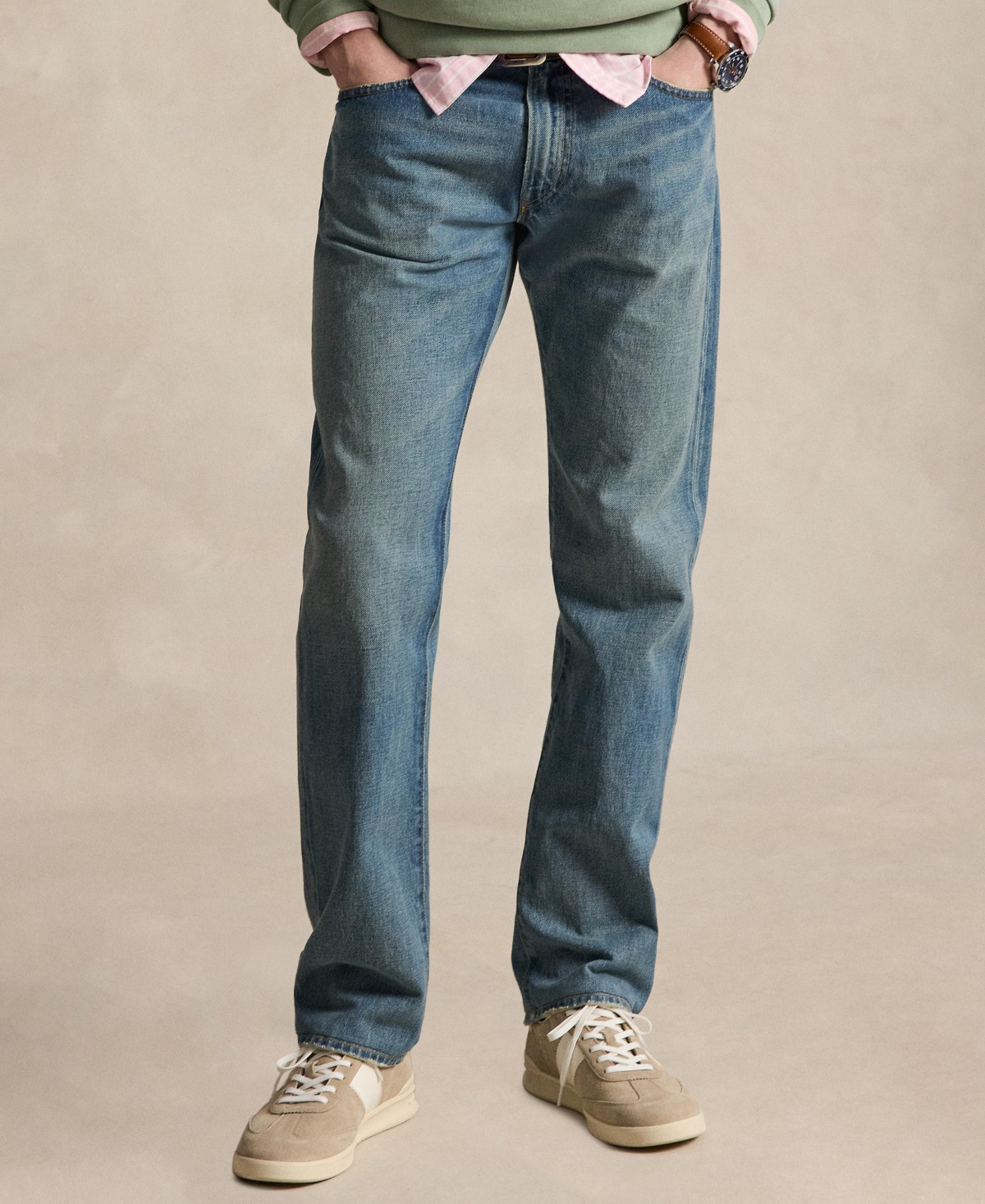 Мужские джинсы Polo Ralph Lauren Men's Slim-Fit Regular Rise Jeans — фото 1