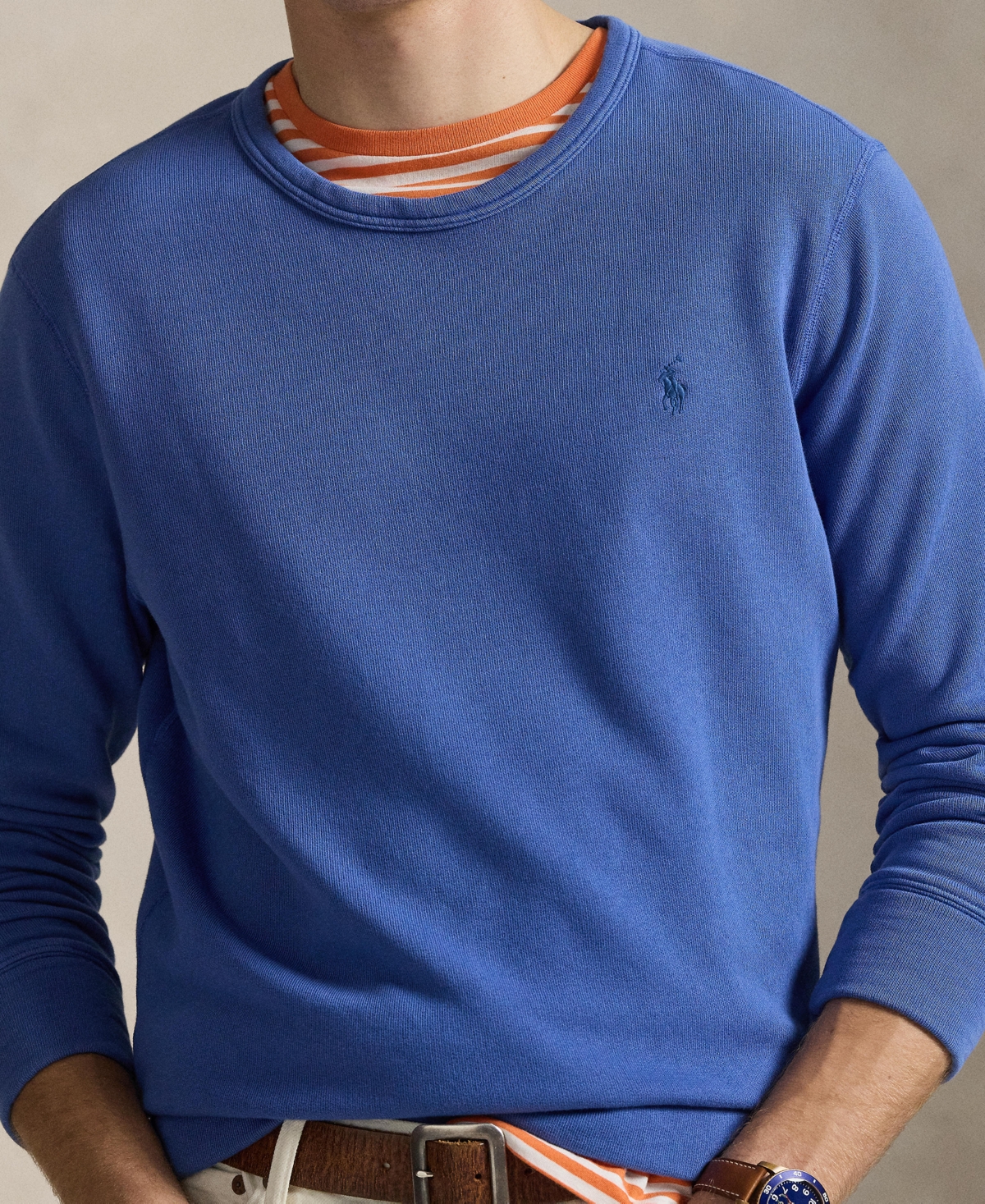 Polo Ralph Lauren Men's Long-Sleeve Crewneck Sweatshirt