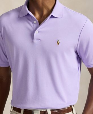 Men's Classic-Fit Soft Cotton Polo Shirt
