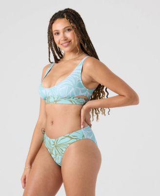 Women's Printed Full-Coverage Swim Bottoms