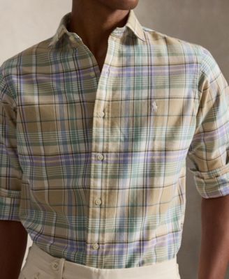 Men's Long-Sleeve Oxford Shirt