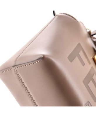 Mini Logo By The Way Top Handle Bag Embossed Leather