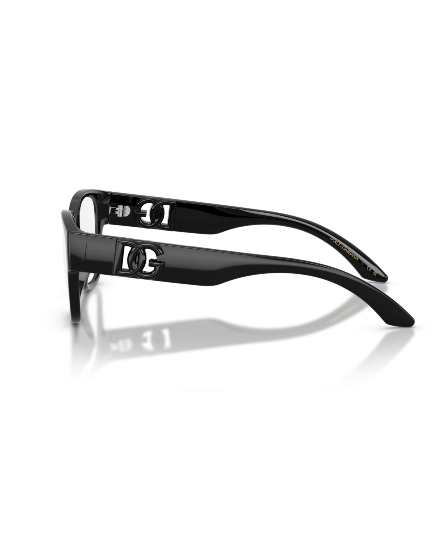 Детские очки Dolce&Gabbana Square Plastic DX5006 Eyeglasses(Ages 07-10), цвет: Чёрный — фото 5