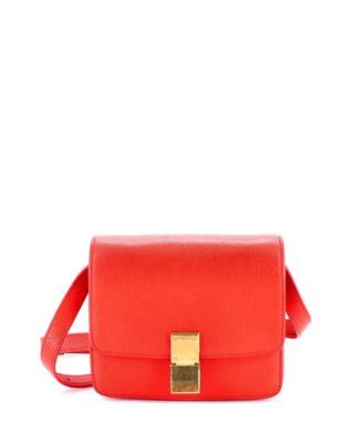 Small Classic Box Bag Grainy Leather