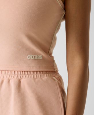 Women's Clara Round Neck Sleeveless Crop Top