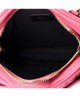 Upside Down Bag Zucca Embossed Leather