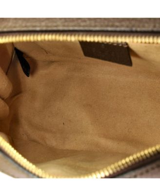 Mini Ophidia Zip Around Camera Bag GG Coated Canvas