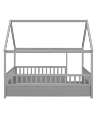 Wood Floor Bed House Roof Frame Fence Guardrails Pine Wood