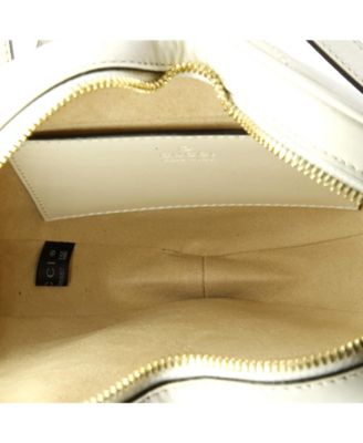 Mini Interlocking G Heart Shoulder Bag Diagonal Quilted Leather