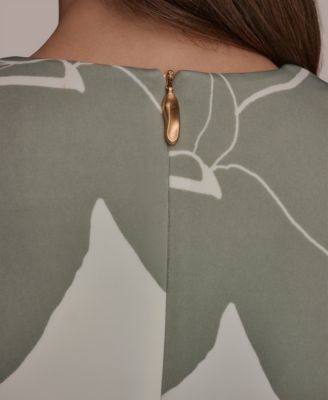 Women's V-Neck Sheath Dress