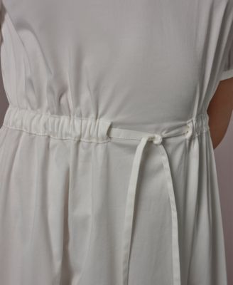 Women's Short-Sleeve A-Line Dress