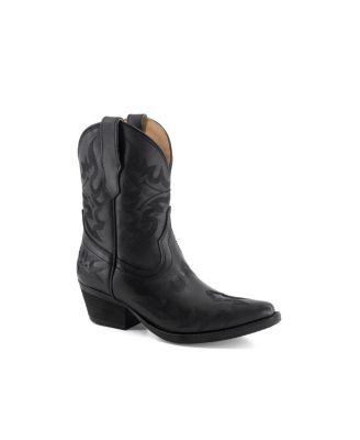 Women's Western Leather Booties