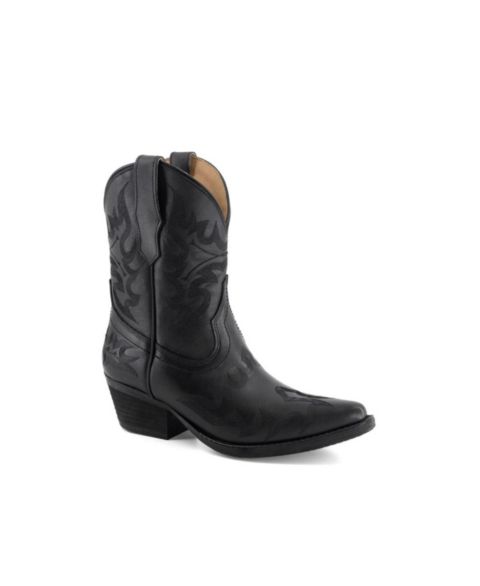 Женские ботинки Forastero Western Leather Booties, цвет: Чёрный
