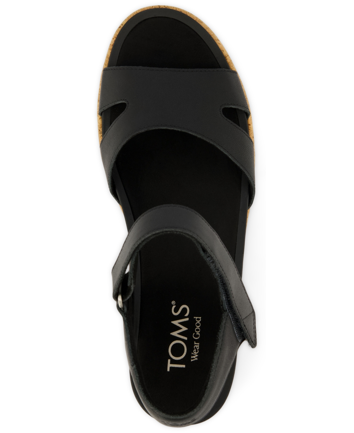 Toms Women's Alana Open Toe Wedge Sandals