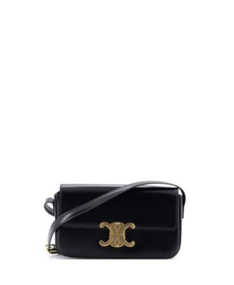 Triomphe East-West Shoulder Bag Smooth Calfskin