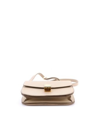 Medium Classic Box Bag Grainy Leather