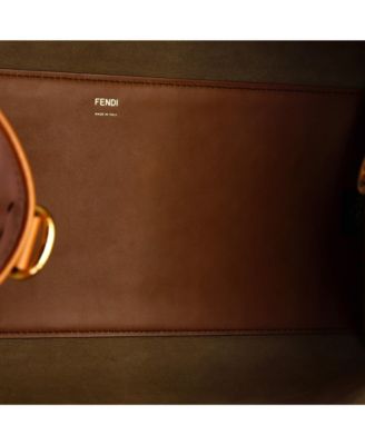 Large Sunshine Shopper Tote Leather