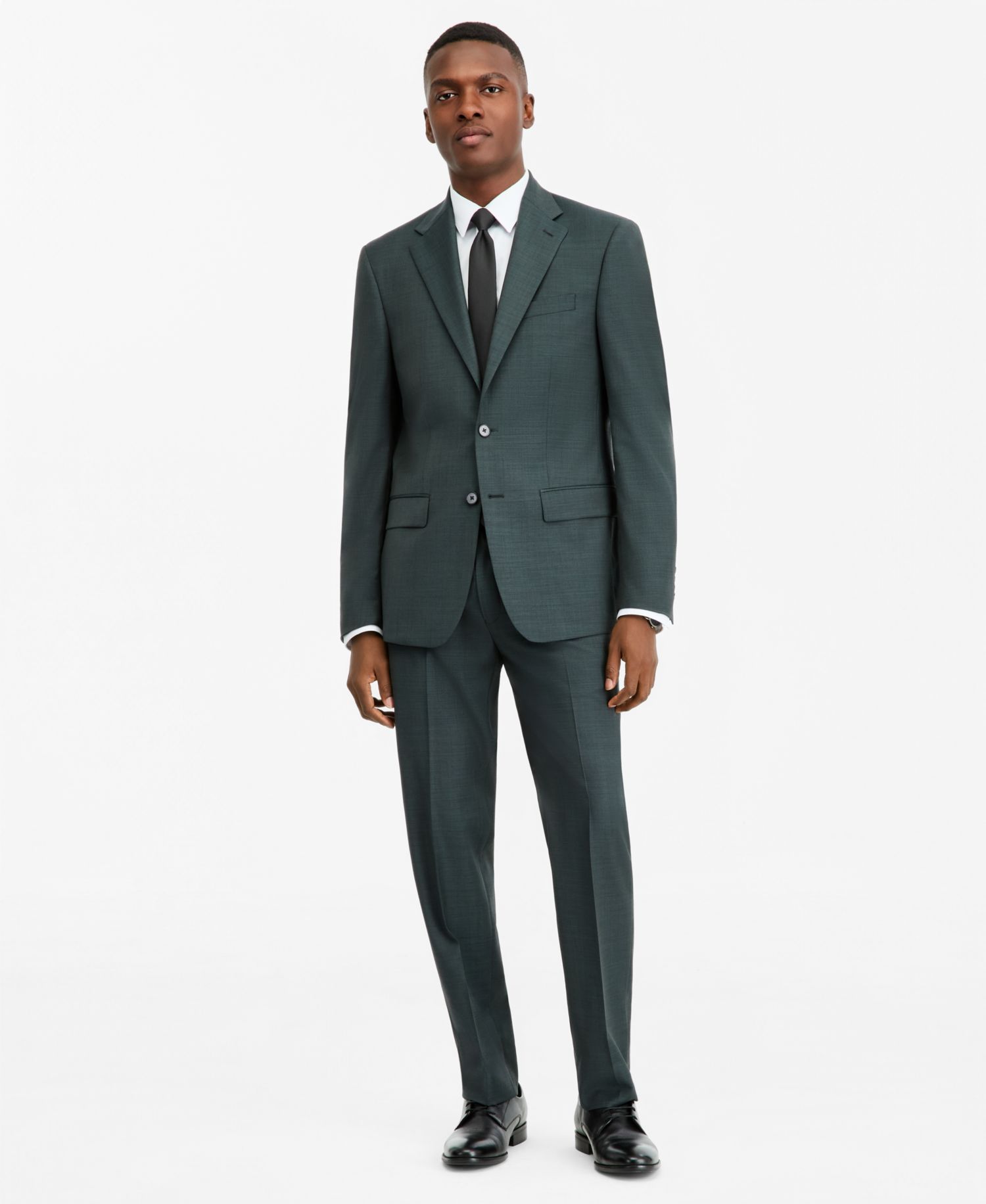 Men's Slim-Fit Wool-Blend Suit Separates