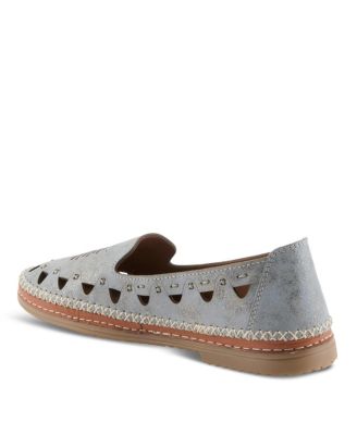 Anoura Slip-On with Breathable Laser-Cut Detail