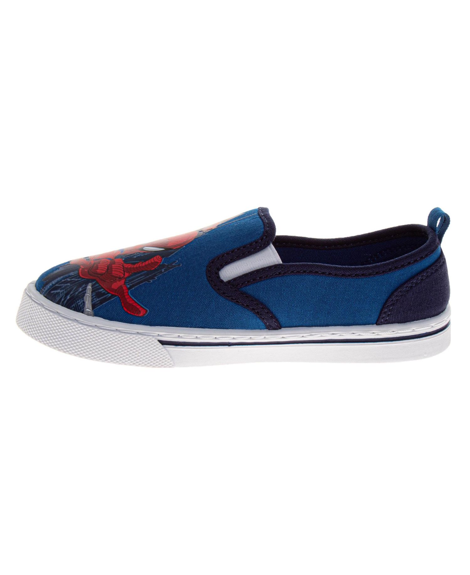 Little Boys Marvel City Guardian Slip On Canvas Shoes