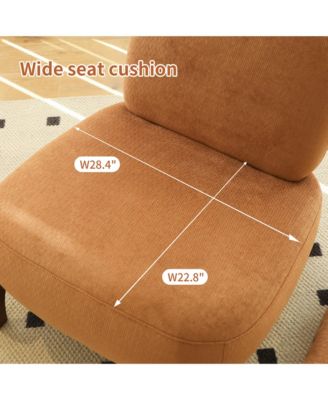 Velvet Accent Chair, Comfy Reading Chair, Cute Living Room Chair with Solid Wood Legs and Soft Cushion for Bedroom, Balcony