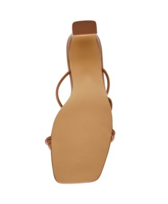 Women's Leesha Strappy Stone High Heel Dress Sandals