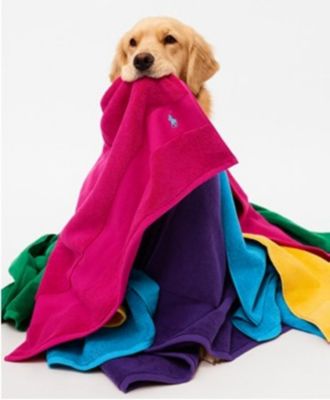 Polo Player Cotton Washcloth, 13" x 13"