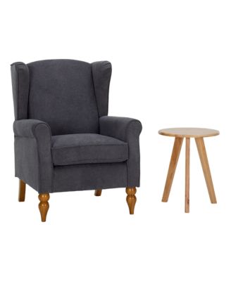 Vintage Luxury Style Coffee Table & Armchair Set