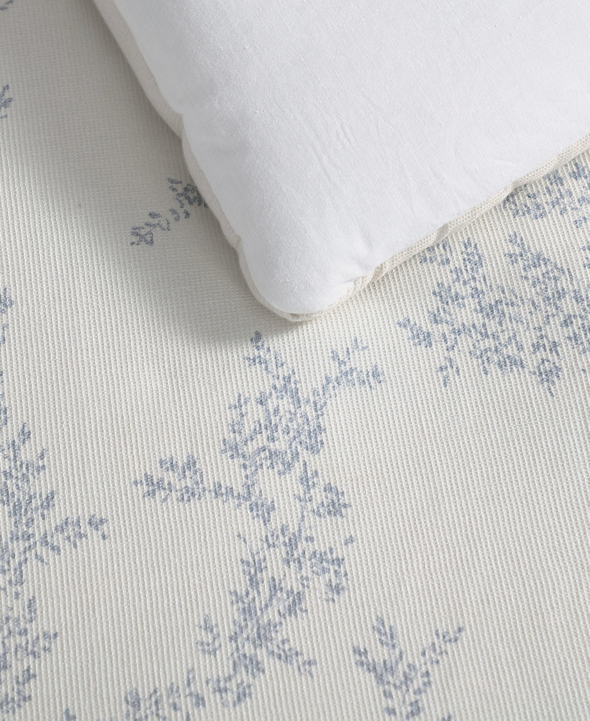 Vera Wang Trailing Vines Cotton 3-Pc. Comforter Set